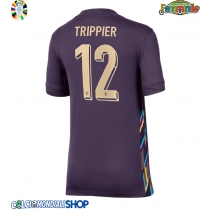 Maglie da calcio Inghilterra Kieran Trippier #12 Seconda Maglia Femminile Europei 2024 Manica Corta